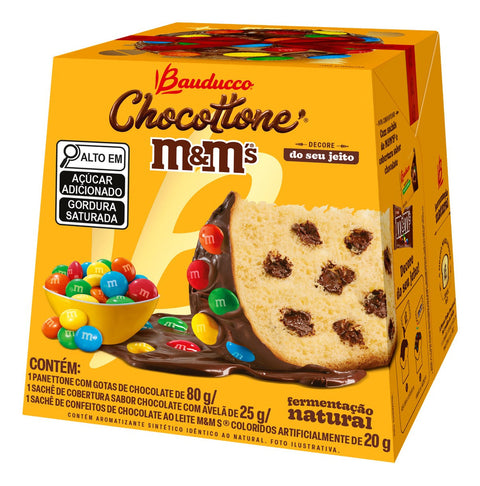 Mini Chocottone M&amp;M's Bauducco - 80g