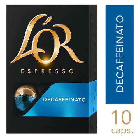 Cápsulas Café L'or Ristretto Descaffeinato Espresso - Intensidade 7