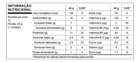 BARRA GREGO BAR DOCE DE LEITE HAVANNA 12x40G NUTRATA
