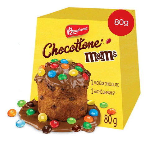 Mini Chocottone M&amp;M's Bauducco - 80g