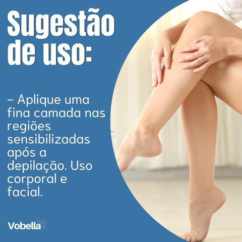 Depil Bella Creme Calmante Alfazulen Pós Depilação 50g