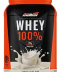 Suplemento New Millen Whey 100% Sabor Leite Ninho De 900g - MEUBRASILONLINE