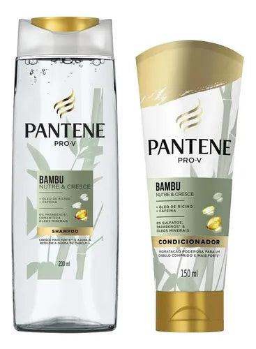 Shampoo + Condicionador Pantene Bambu Nutre & Cresce