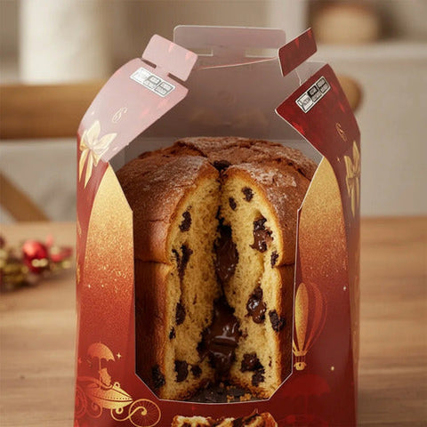 Panetone com Recheio de Brigadeiro 580g da Cacau Show