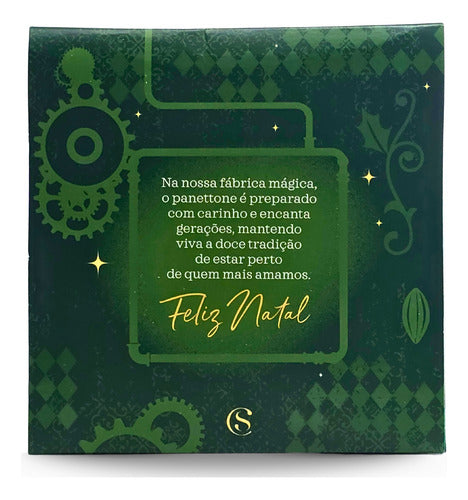 Panetone Recheio Chocolate Ao Leite Trufado 420g Cacau Show