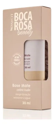 Base Alta Cobertura Boca Rosa Beauty 30ml Matte