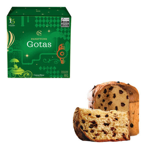 Panettone Cacau Show Gotas De Chocolate 450g