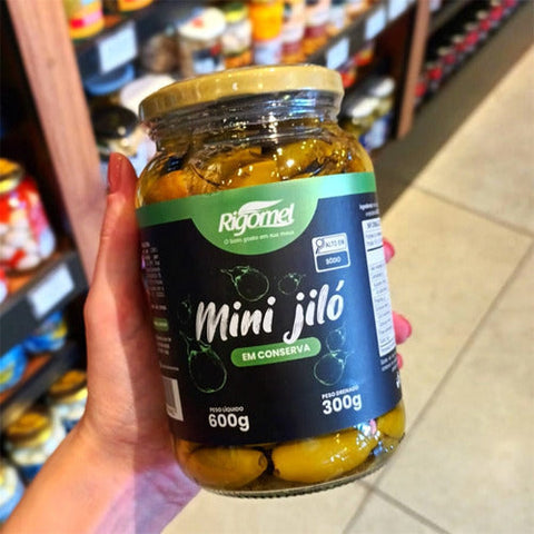 Jiló em Conserva Mini Rigomel 300g