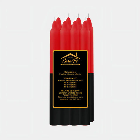 Vela Palito N°1 - Casa Fé 8x15g