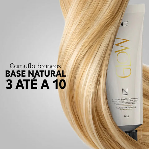 Nouê Coloração Glow Camuflagem De Brancos E Luminosidade Gold - 60g