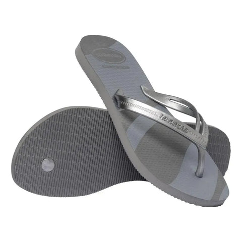 Chinelo Havaianas Elegance Print Novo Grafite