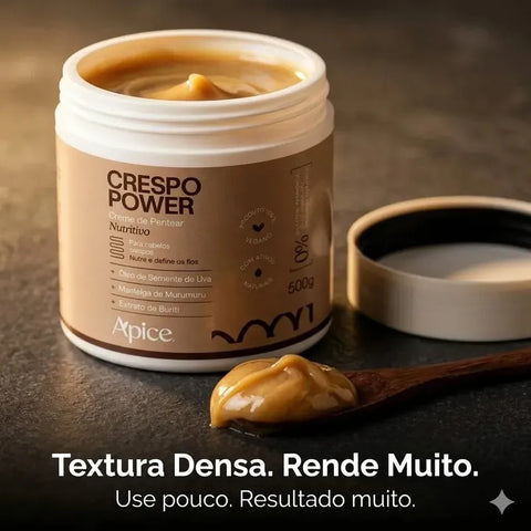Creme Pentear Nutritivo Ápice Crespo Power 500g