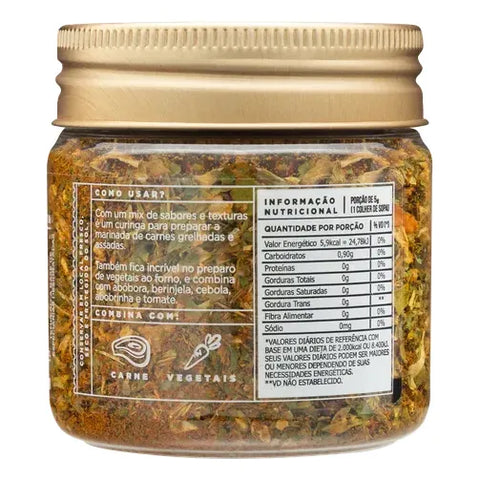 Tempero BR Spices Fit Completo Pote 50g