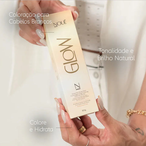 Nouê Coloração Glow Camuflagem De Brancos E Luminosidade Gold - 60g