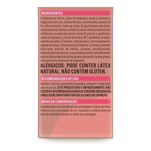 Suplemento Materna Nestlé 30 Capsulas - Vitaminas e Minerais