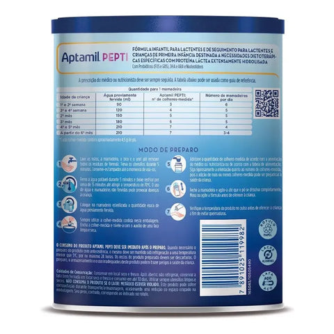 Aptamil Pepti 800g - 0 a 3 anos