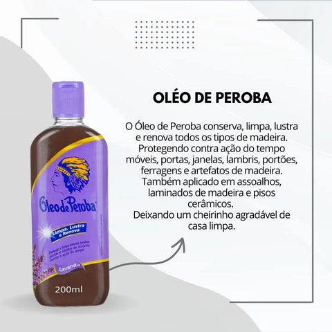 Óleo De Peroba Lavanda 200ml King