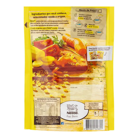 Sopão Maggi em sachê - 200g - Galinha Caipira