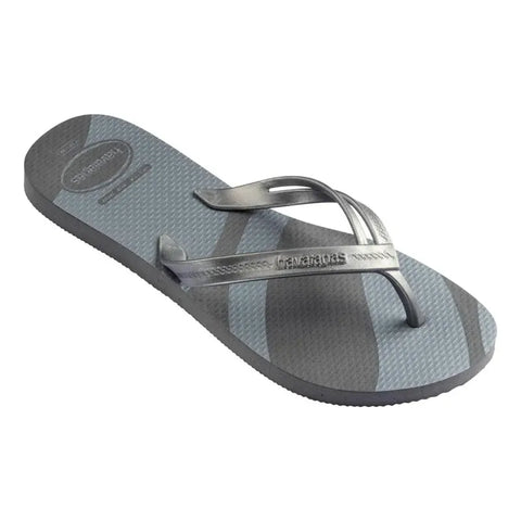 Chinelo Havaianas Elegance Print Novo Grafite
