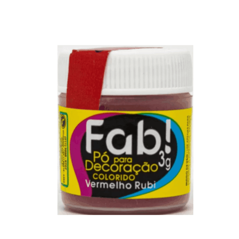 Pó Para Decoração Fab! - Cores