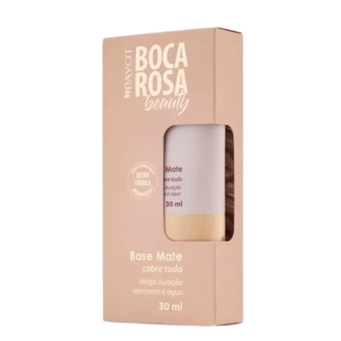 Base Alta Cobertura Boca Rosa Beauty 30ml Matte