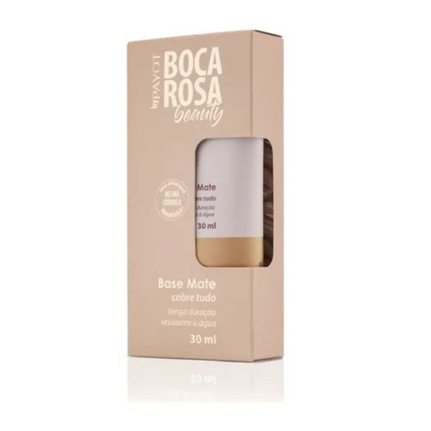 Base Alta Cobertura Boca Rosa Beauty 30ml Matte