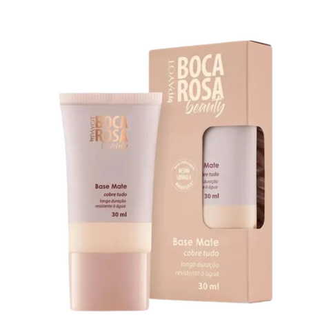 Base Alta Cobertura Boca Rosa Beauty 30ml Matte