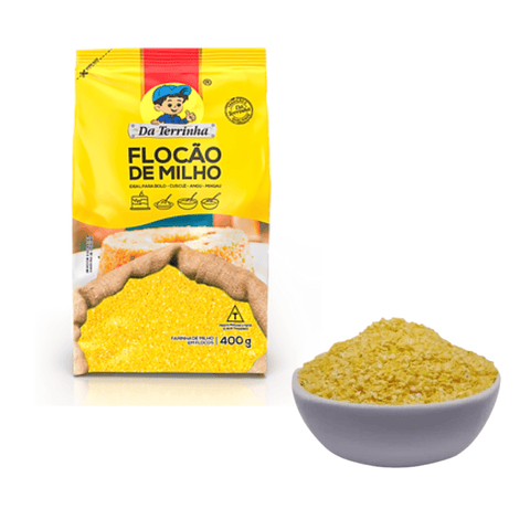 FLOCOS DE MILHO (CUSCUZ) DA TERRINHA 500G