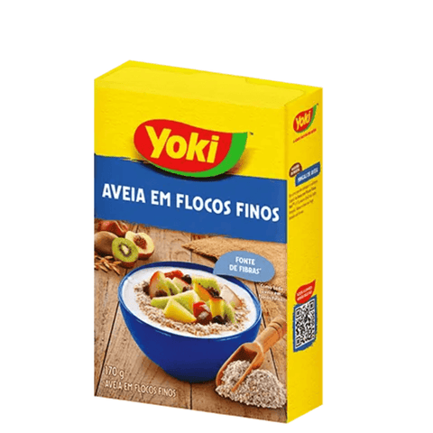 Aveia flocos finos  Yoki 500g