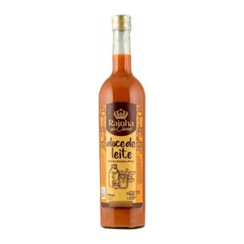 Cachaca Sabor Doce De Leite Rainha Da Cana 700 Ml Cachaça