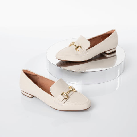 Mocassim Vizzano 1351-106 rasteiro Branco Off White