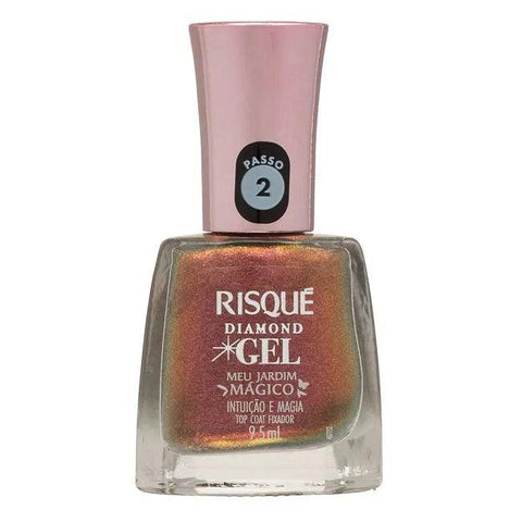 Esmalte Risqué Diamond Gel - Coleção  Meu Jardim Mágico