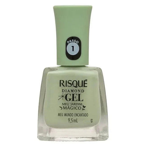 Esmalte Risqué Diamond Gel - Coleção  Meu Jardim Mágico