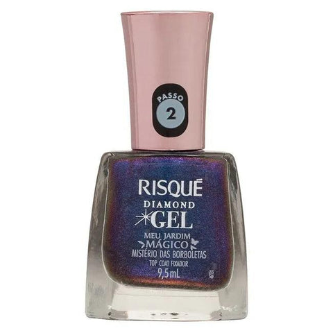 Esmalte Risqué Diamond Gel - Coleção  Meu Jardim Mágico