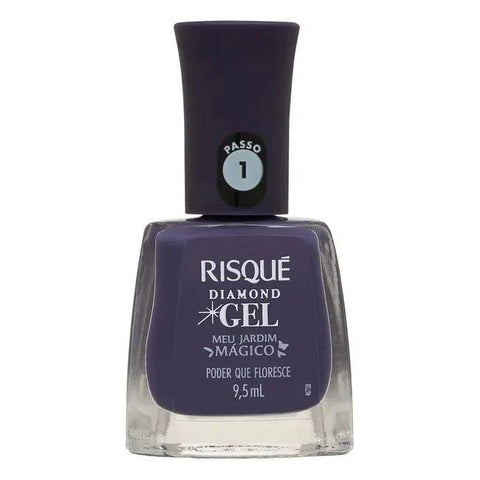 Esmalte Risqué Diamond Gel - Coleção  Meu Jardim Mágico