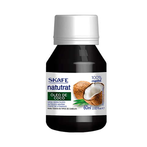 Skafe Óleo De Coco 100% Vegetal Natutrat 60ml