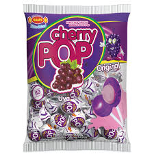 Pirulito Chicle Cherry Pop  700g