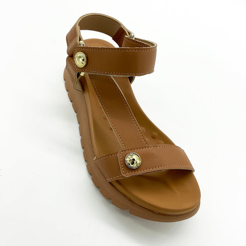 Sandália Modare 7198-101 Sola Tratorada Camel