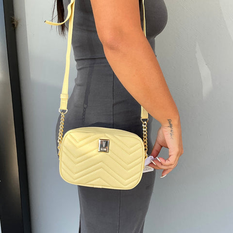 Bolsa Vizzano 10003-2 Transversal Amarelo Claro