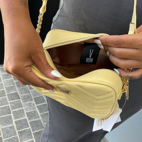 Bolsa Vizzano 10003-2 Transversal Amarelo Claro