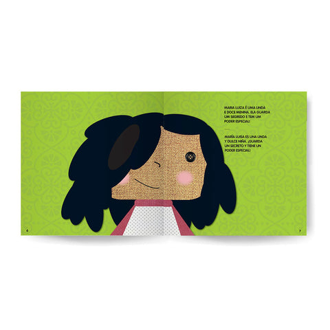 Livro A Menina Feita de Nuvens - Bilíngue Espanhol - Estrela Cultural