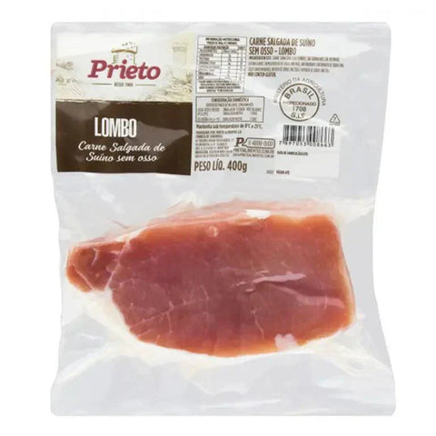 Lombo Suíno Salgado Prieto 400G