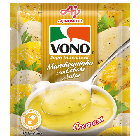 Sopa Vono Mandioquinha Cebola e Salsa 3x17g
