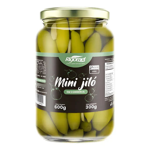 Jiló em Conserva Mini Rigomel 300g