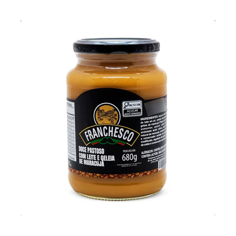 Doce de Leite com Maracujá Franchesco Pote 680g