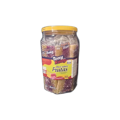 Geléia de Goma Sabor Frutas Tony Kelly Pote 20 Unidades