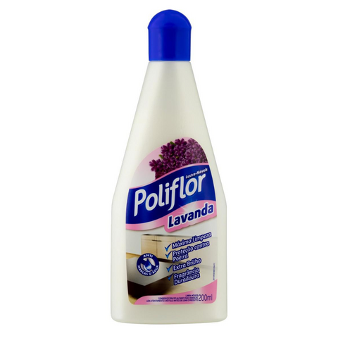 Lustra Móveis Lavanda Poliflor Squeeze 200ml