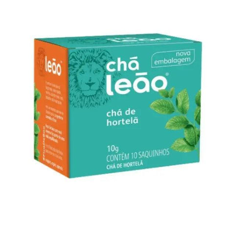 Chá Matte Leão Hortelã 10 Saquinhos - MEUBRASILONLINE