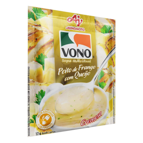 Sopa Vono Peito de Frango com Queijo 3x17g