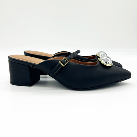 Mule Vizzano 1220-370 salto bloco Preto